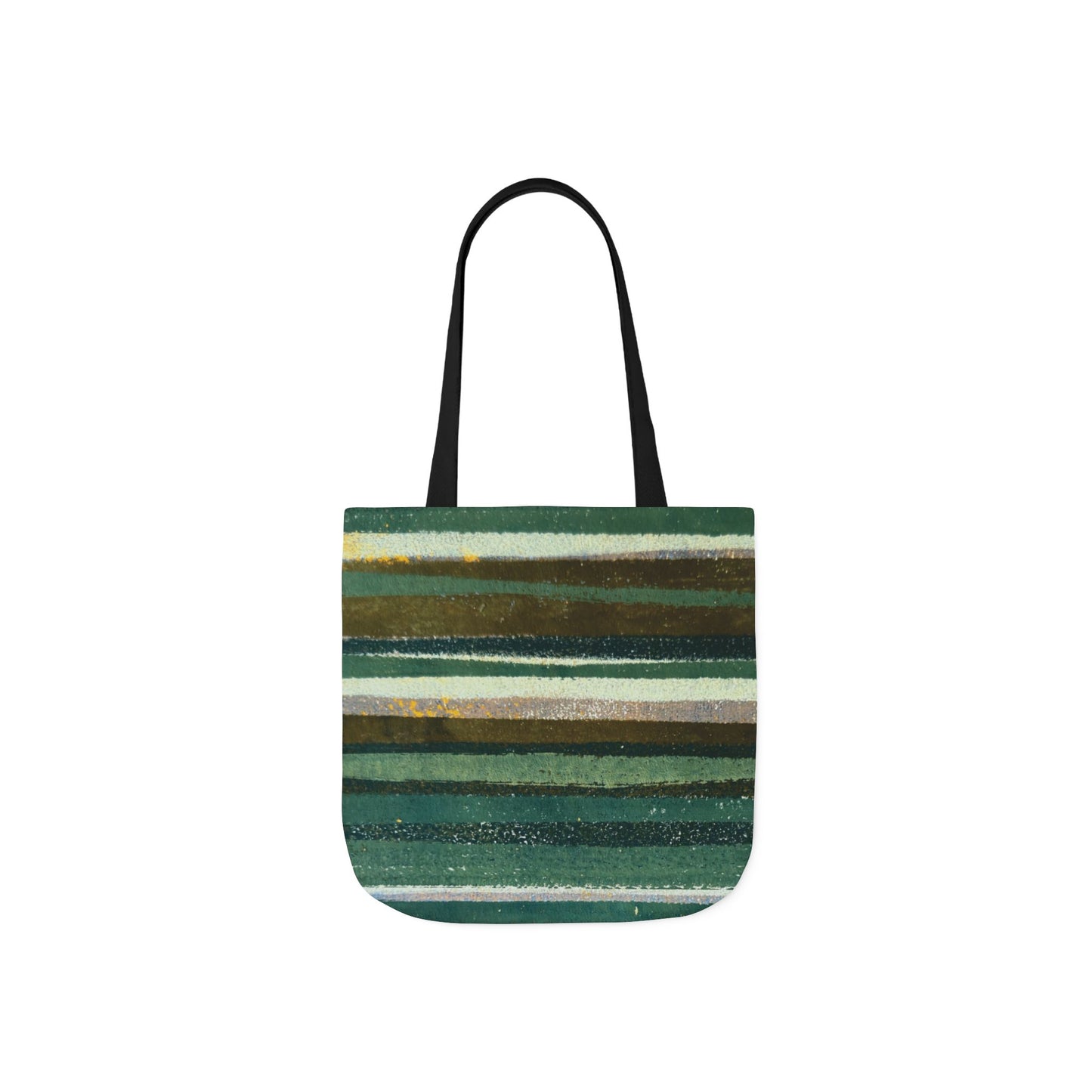 The Soft Tote - Rustic Stripe, Jade