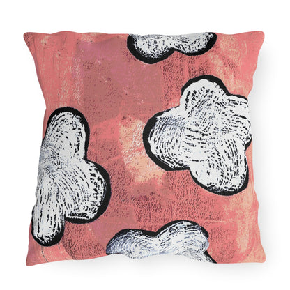 The Outdoor Pillow - Bloom, Coral
