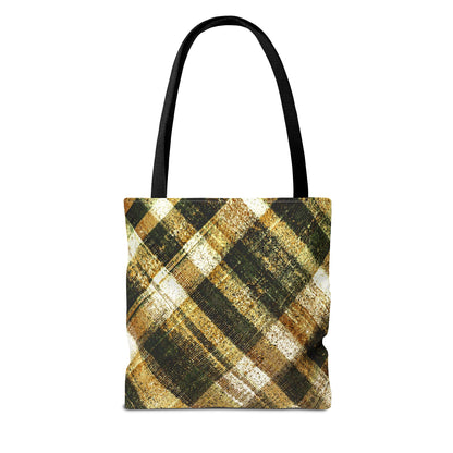 The Everything Tote - Rustic Plaid, Bumblebee