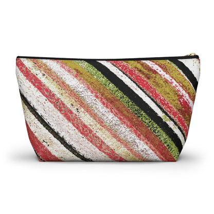 The Accessory Pouch - Rustic Stripe, Fiesta