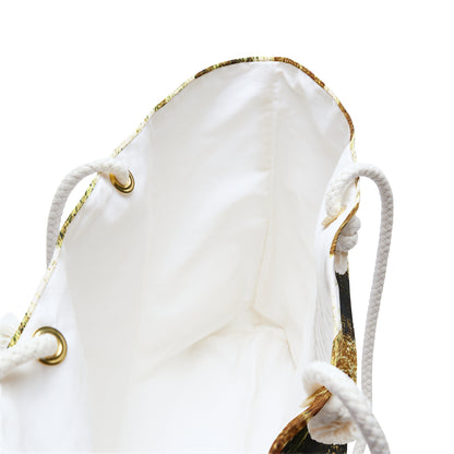 The Weekender Bag - Rustic Plaid, Bumblebee