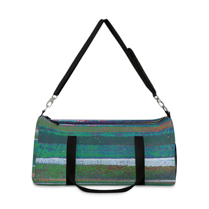 The Durable Duffle Bag - Rustic Stripe, Spirulina