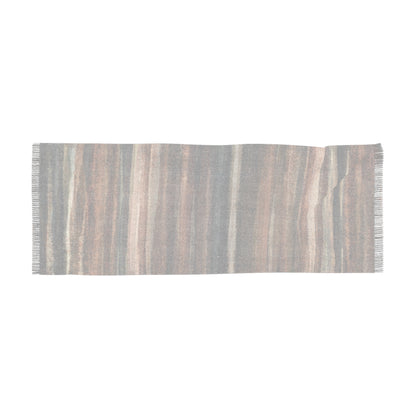 The Studio Scarf - Rustic Stripe, Earth