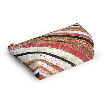 The Accessory Pouch - Rustic Stripe, Fiesta