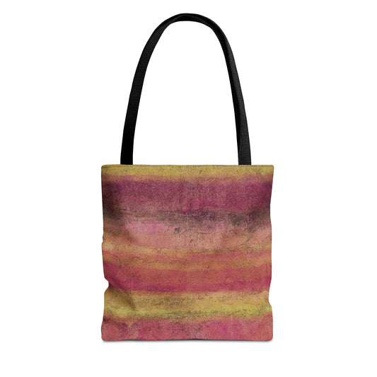 The Everything Tote - Rustic Stripe, Pink Lemonade