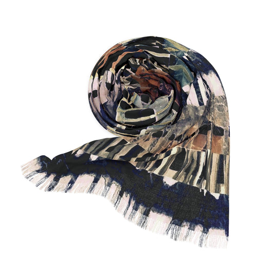 The Studio Scarf - Color Drift, Polaroid