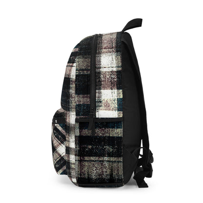 The Backpack - Rustic Plaid, Ink