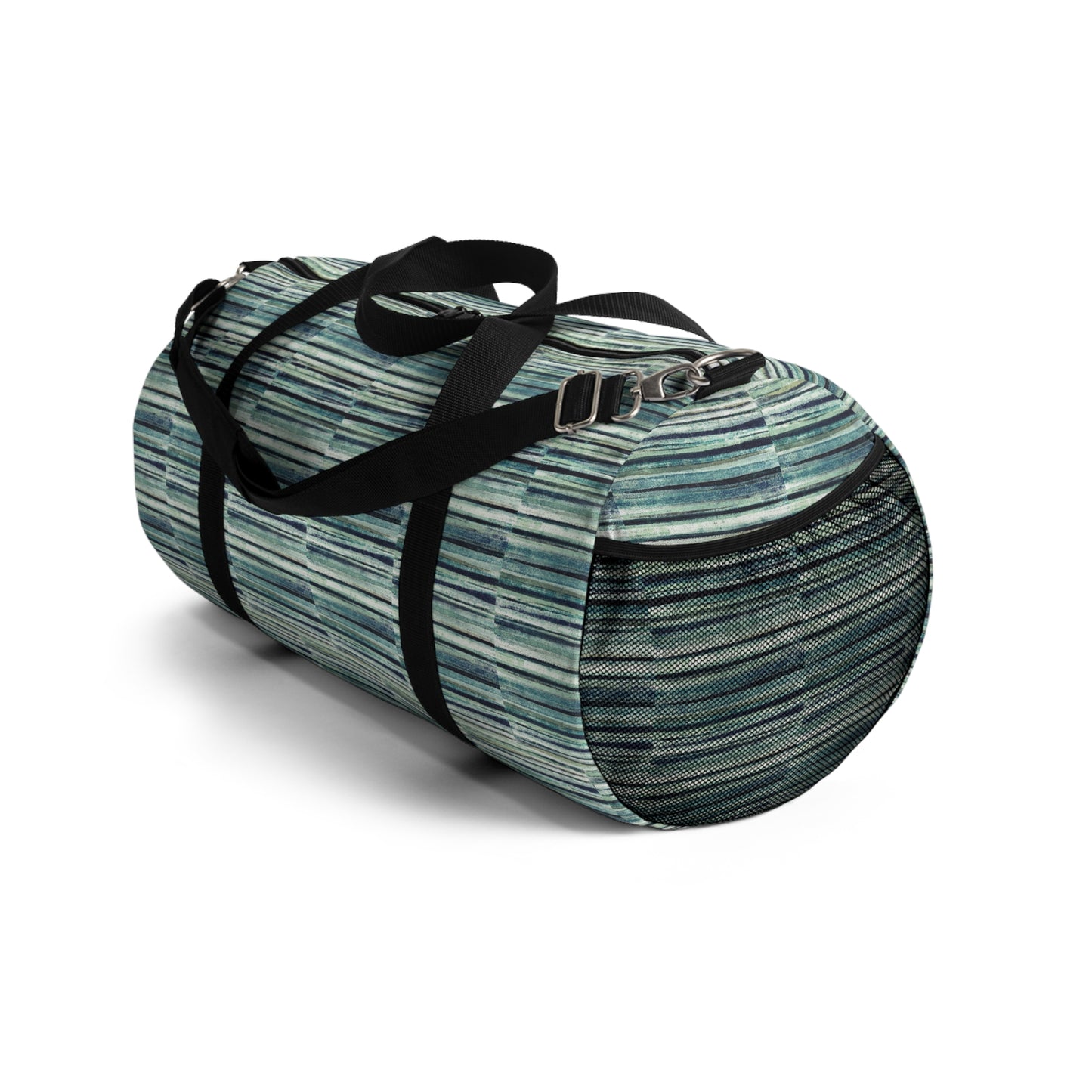 The Durable Duffle Bag - Rustic Stripe, Spa