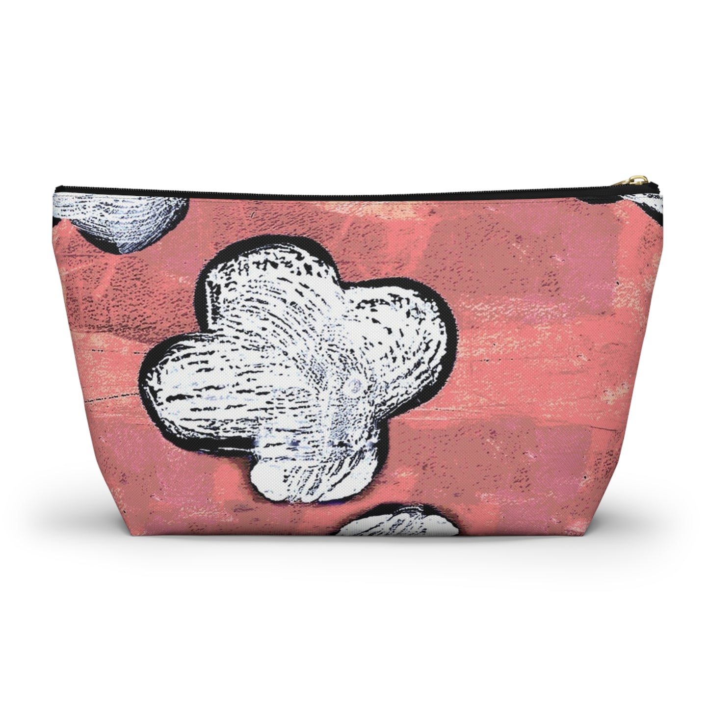 The Accessory Pouch - Bloom, Coral