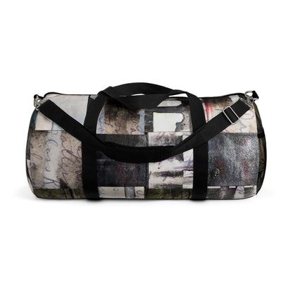 The Duffle Bag - Memory Block, Olive