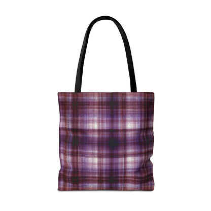 Everything Tote - Modern Madras, Mulberry