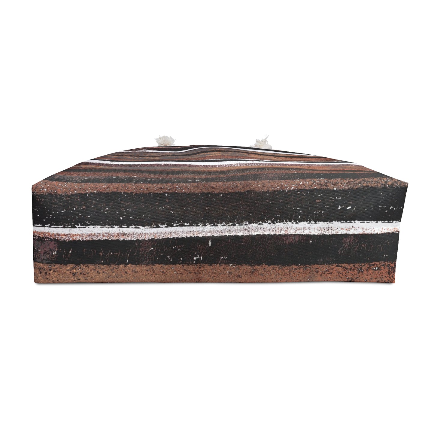 The Weekender Bag - Rustic Stripe, Copper Hills