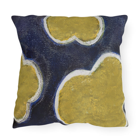 The Outdoor Pillow - Bloom, Indigo
