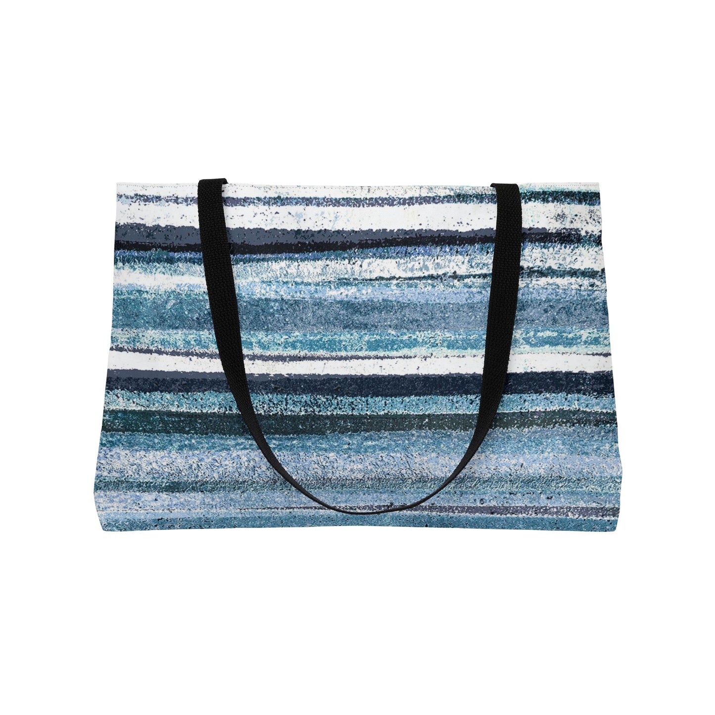 The Weekender Bag - Rustic Stripe, Surf
