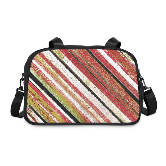 The Gym Bag - Rustic Stripe, Fiesta