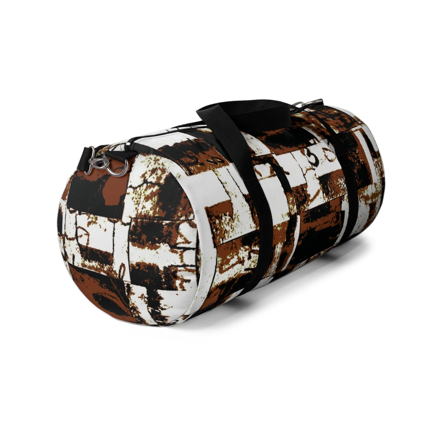 The Durable Duffle Bag - Memory Block, Sepia