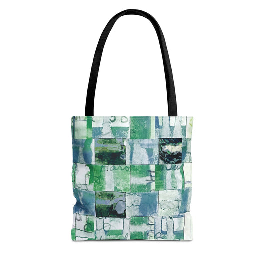 The Everything Tote - Memory Block, Blue Skies
