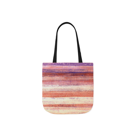 The Soft Tote - Rustic Stripe, Nasturtium