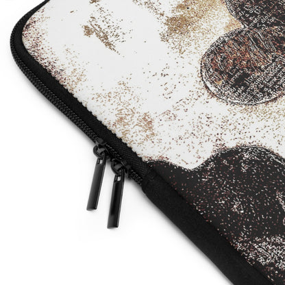 The Laptop Sleeve - Bloom, Sepia