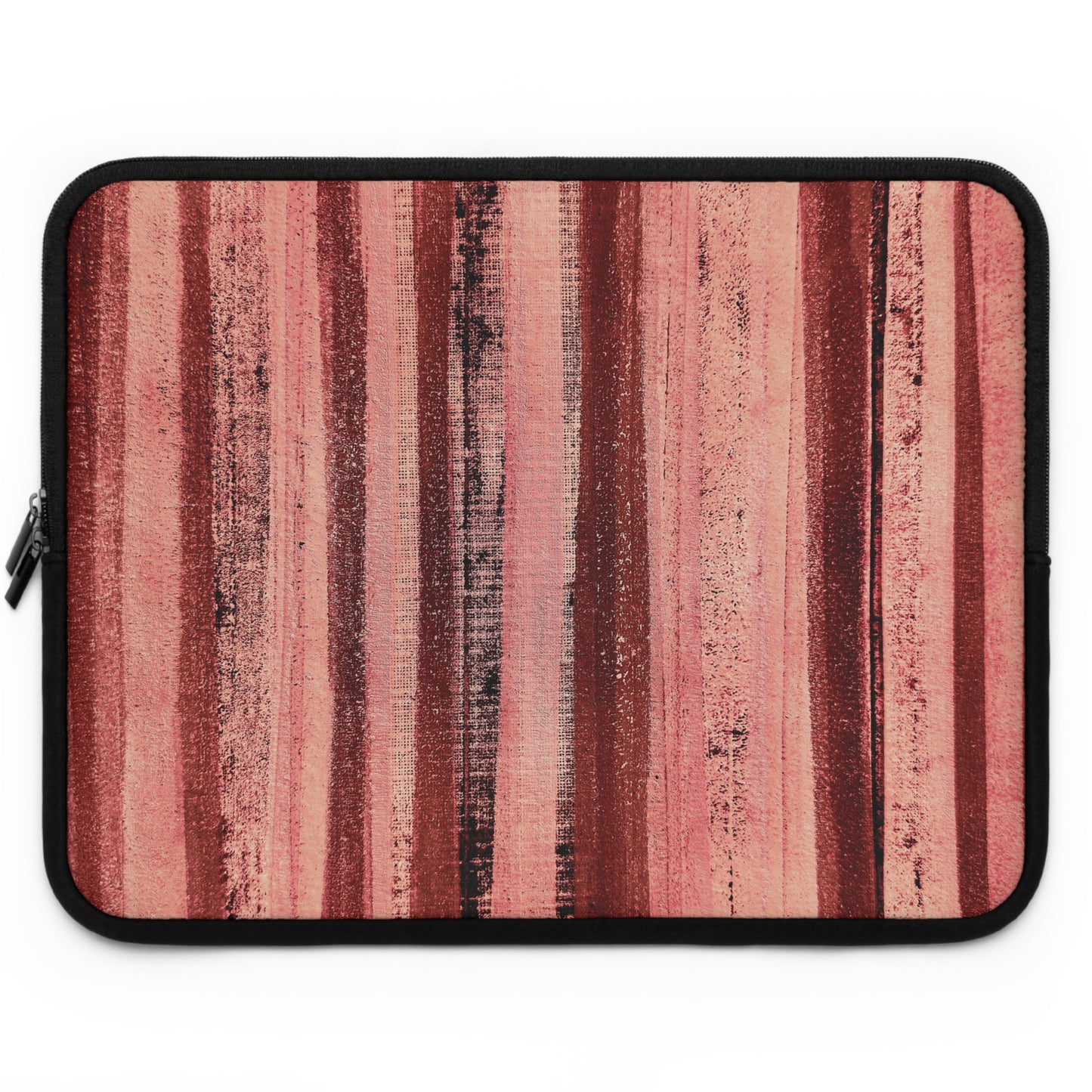 The Laptop Sleeve - Rustic Stripe, Rosé All Day