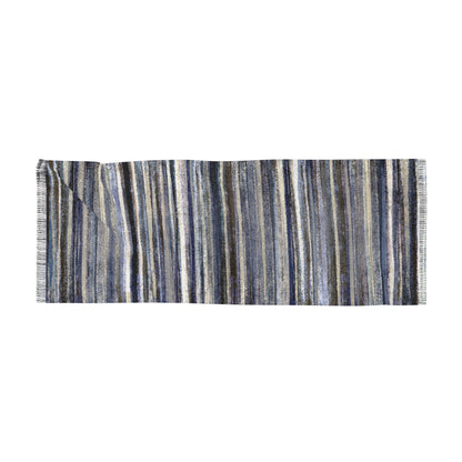 The Studio Scarf - Rustic Stripe, Winter Woods