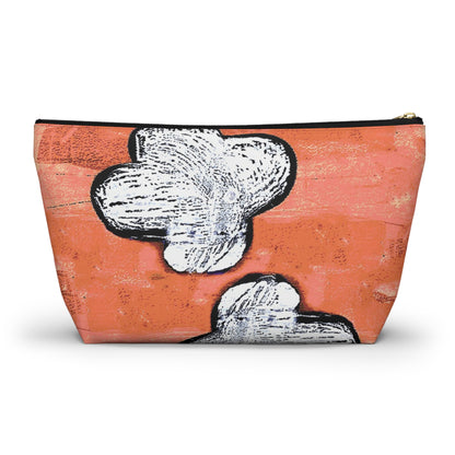 The Accessory Pouch - Bloom, Tangerine