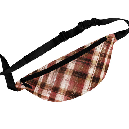 The Artsy Fanny - Rustic Plaid, Tomato
