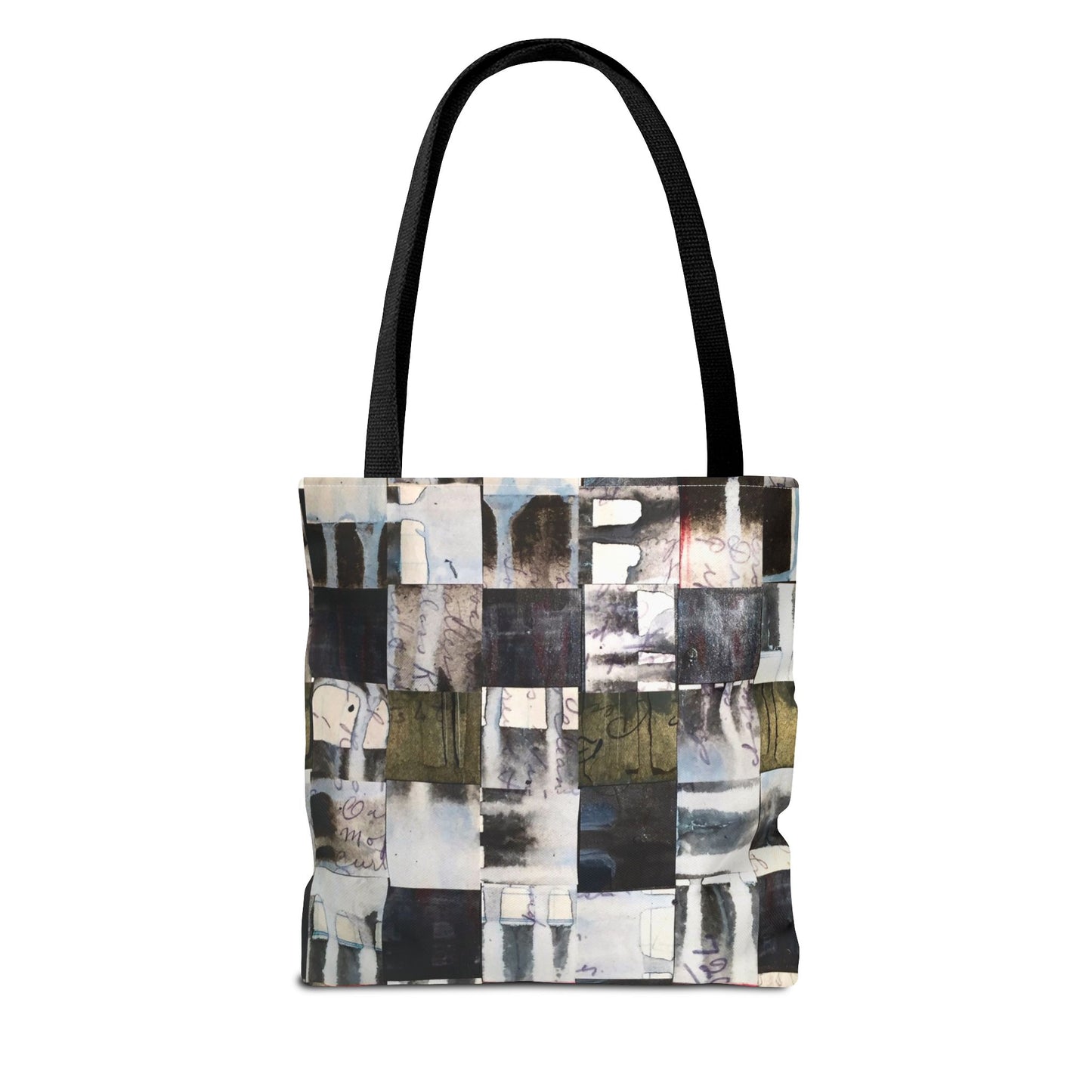 The Everything Tote - Memory Block, Olive