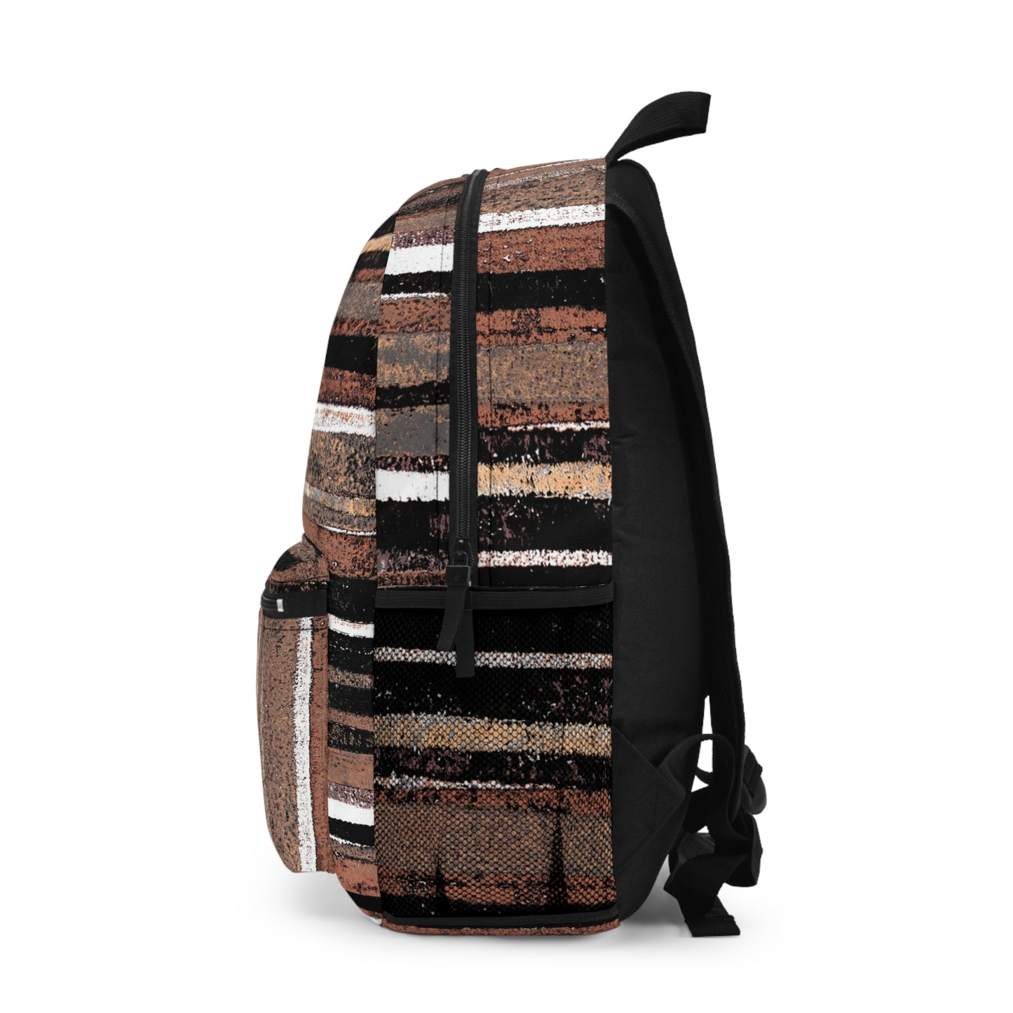 The Art On Your Back Pack - Rustic Stripe, Copper Hills
