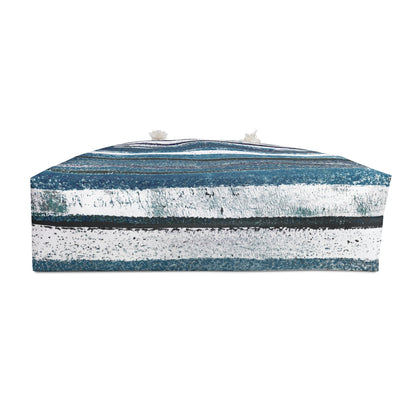The Weekender Bag - Rustic Stripe, Marina