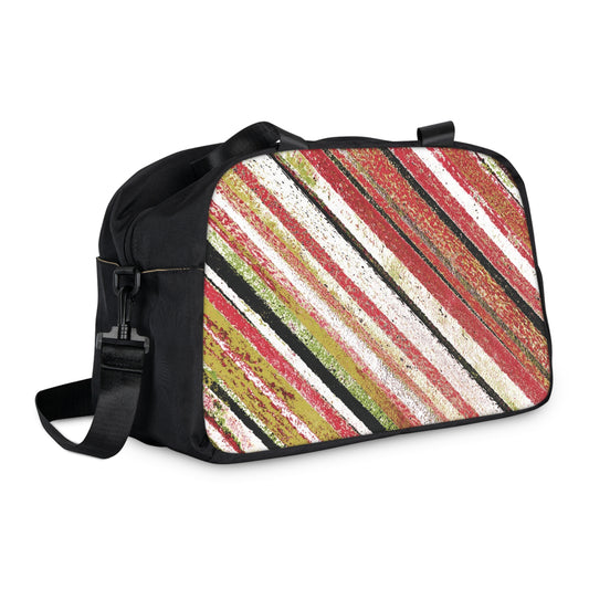 The Gym Bag - Rustic Stripe, Fiesta