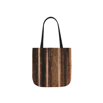 The Soft Tote - Rustic Stripe, Sepia