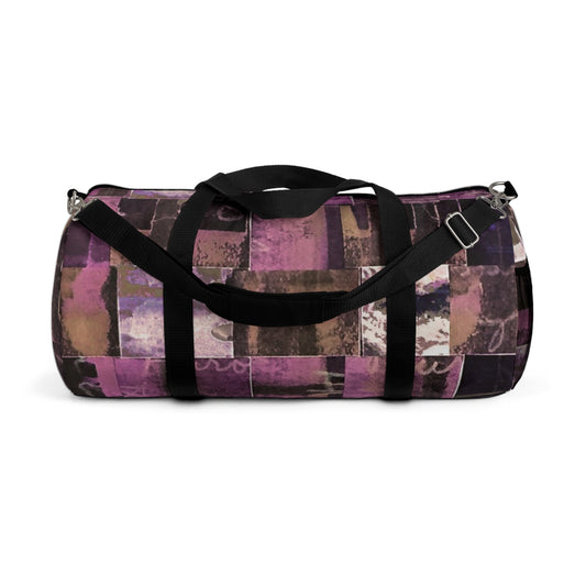 The Durable Duffle Bag - Memory Block, Hyacinth