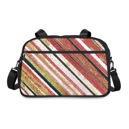 The Gym Bag - Rustic Stripe, Fiesta