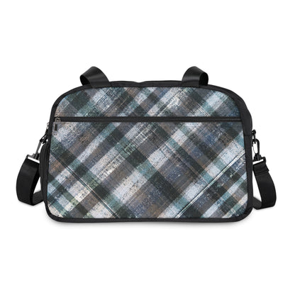The Gym Bag - Rustic Plaid, Storm