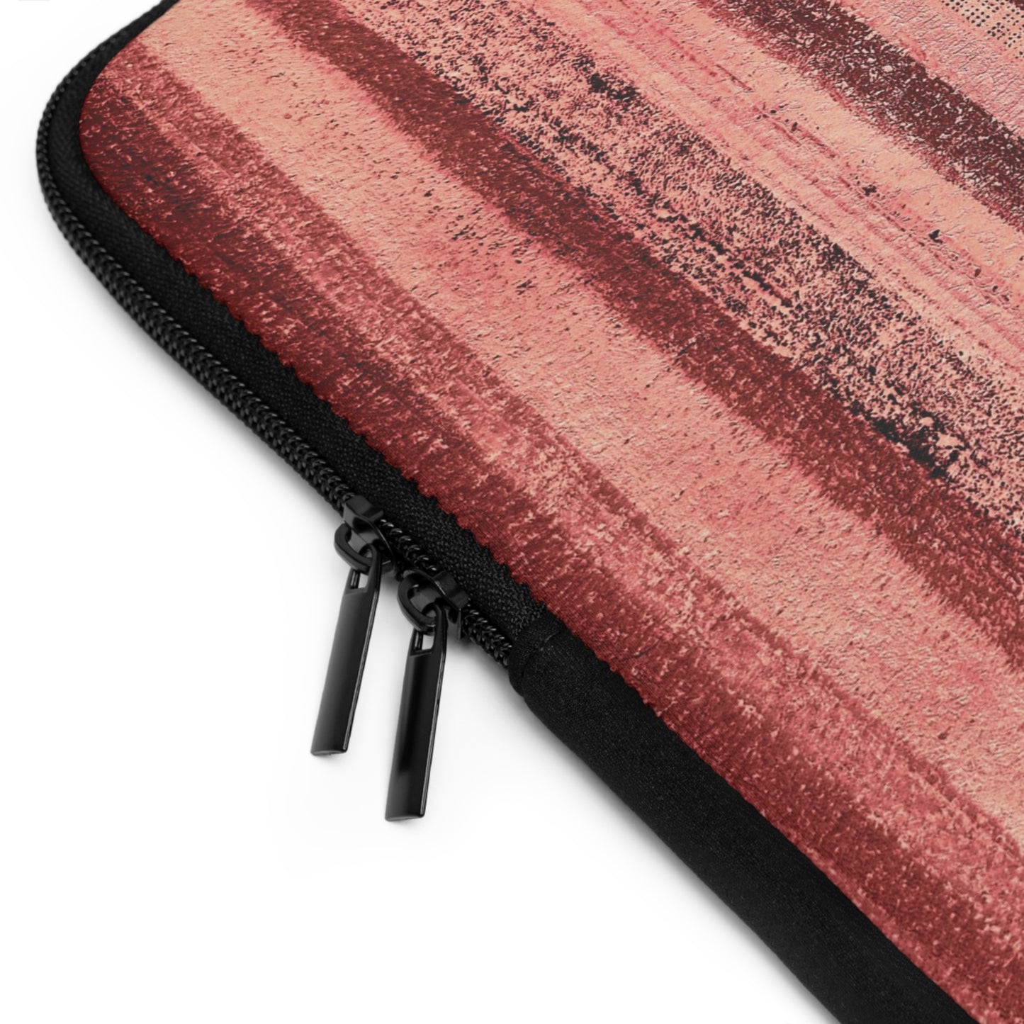 The Laptop Sleeve - Rustic Stripe, Rosé All Day