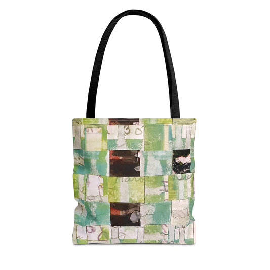 The Everything Tote - Memory Block, Summer Lawn