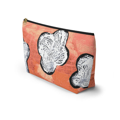 The Accessory Pouch - Bloom, Tangerine