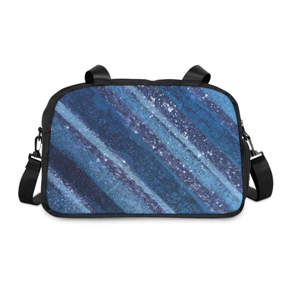The Gym Bag - Rustic Stripe, Sapphire
