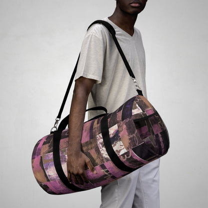 The Durable Duffle Bag - Memory Block, Hyacinth