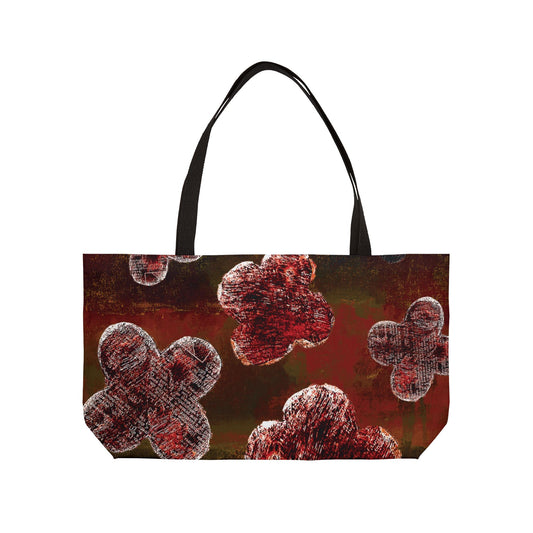 The Weekender Tote - Bloom, Cabernet
