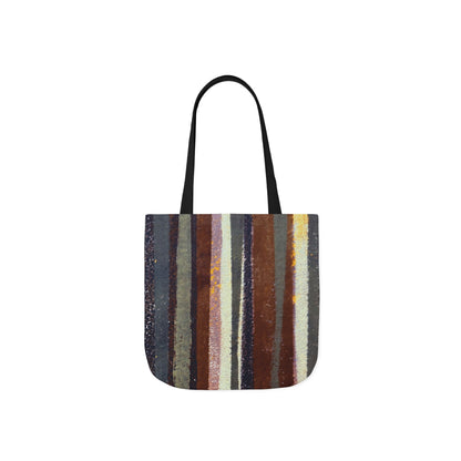 The Soft Tote - Rustic Stripe, Rust and Steel