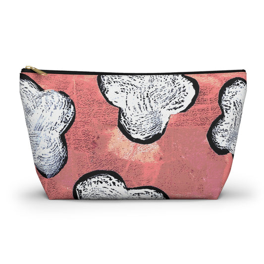 The Accessory Pouch - Bloom, Coral