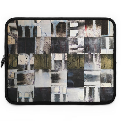 The Laptop Sleeve - Memory Block, Olive