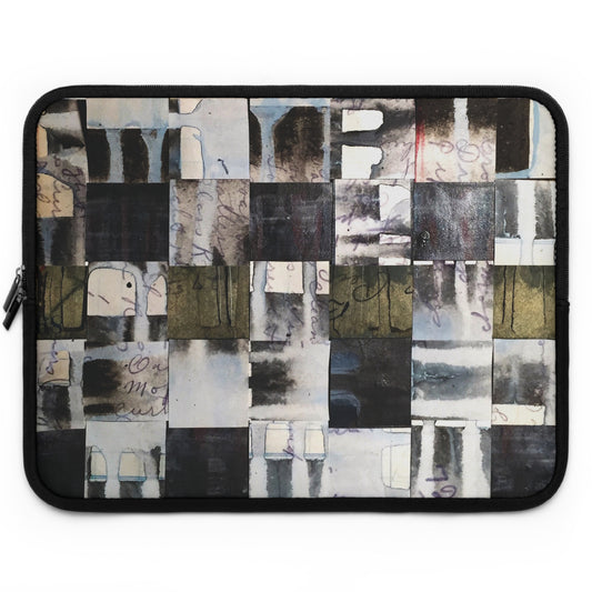 The Laptop Sleeve - Memory Block, Olive