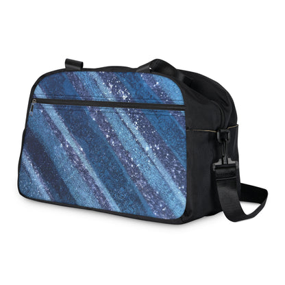 The Gym Bag - Rustic Stripe, Sapphire