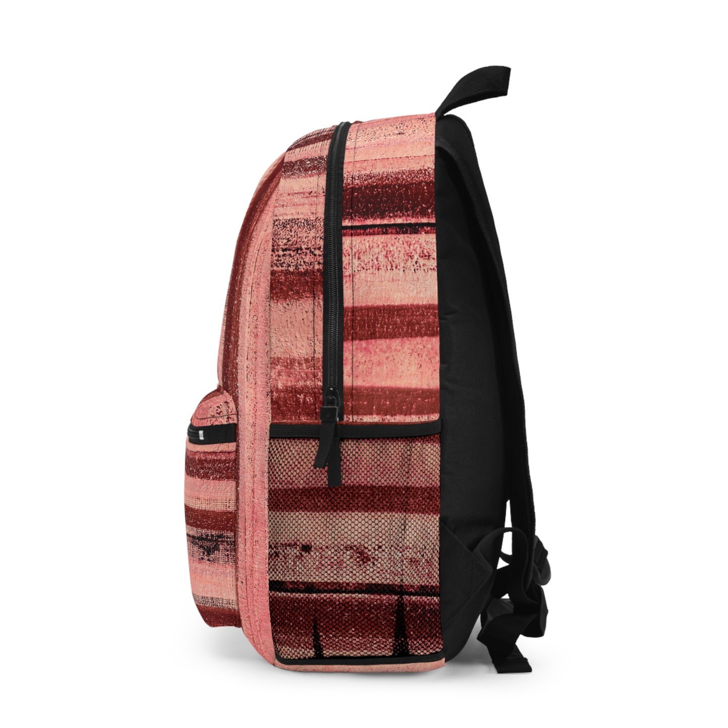 The Art On Your Back Pack - Rustic Stripe, Rosé All Day